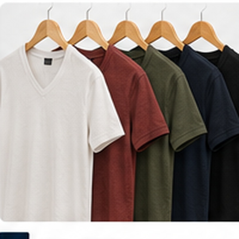V-Neck T-Shirt - S.K FASHION
